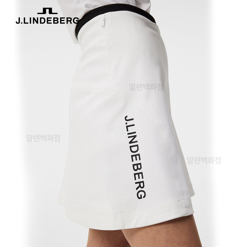 제이린드버그 여성골프웨어 템바 흰색 스커트 치마